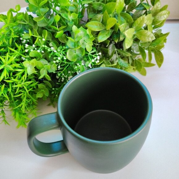 Americaware Georgia Etched Matte Stoneware Souvenir Mug | Green | 22oz - Picture 3 of 5